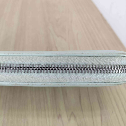 オフホワイト OFF-WHITE ミントグリーン 長財布 メンズ